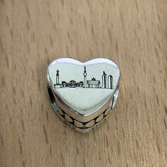 Pandora Jewelry - Pandora Berlin Charm Travel Pendant, S925 Silver Jewelry